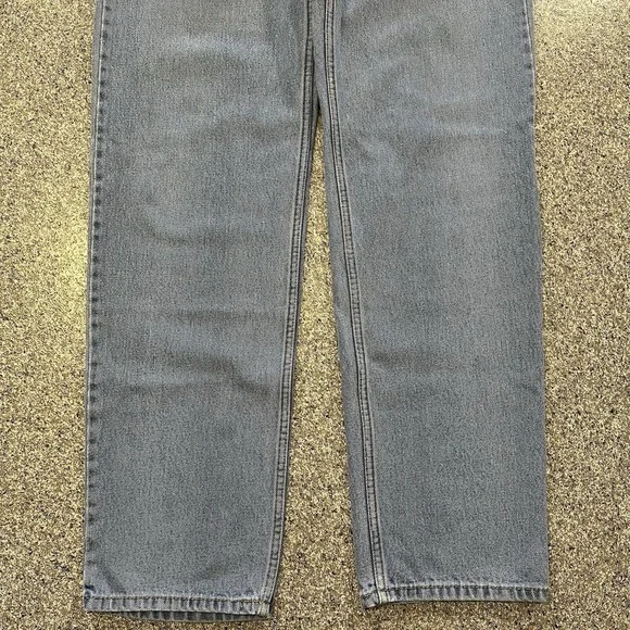 Levis 550 Jeans Mens 36x34 Relaxed Fit Tapered Leg Light Wash Denim Cotton - Picture 3 of 10